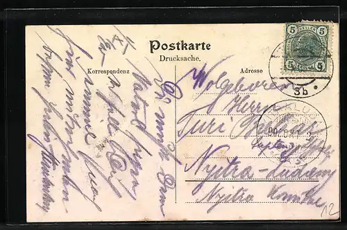 AK Wien, Hof-Opernthater mit Strassenbahn