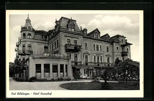 AK Bad Wildungen, Hotel Kaiserhof