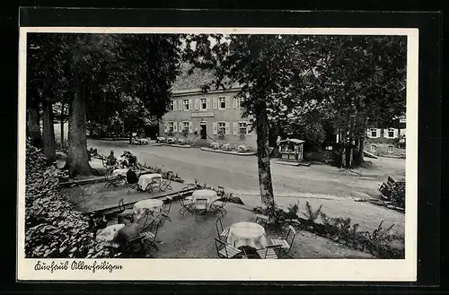 AK Lierbach, Hotel Allerheiligen mit Terrassen