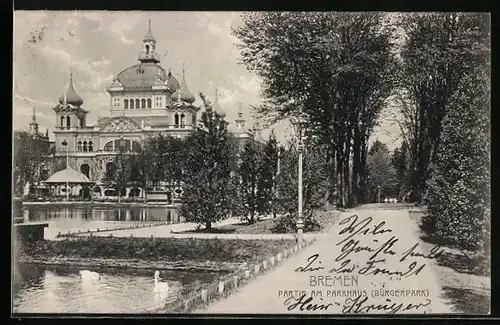 AK Bremen, Partie am Parkhaus