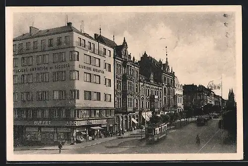 AK Plzen, Trida ceskych legionaru, Strassenbahn