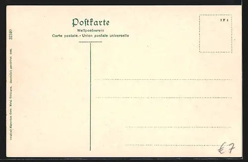 AK Colmar i. Els., Rufacherstr., Strassenbahn