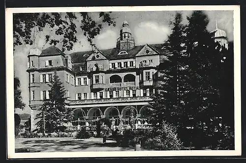 AK Piestany, Grand Hotel Royal im Sonnenschein