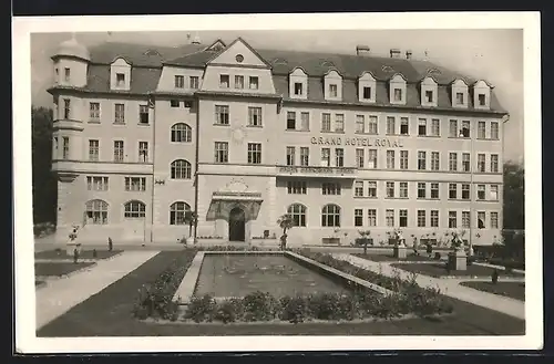 AK Piestany, Grand Hotel Royal, Aussenansicht