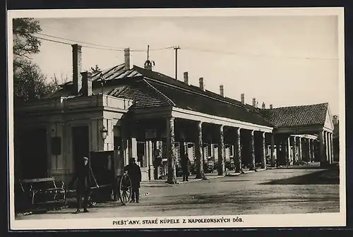 AK Piestany, Alte Bäder aus Napoleonischen Zeiten