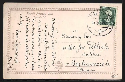 AK ein Page mit einer geschlossenen Rikscha