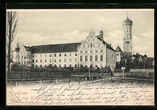 AK Ursberg, Anstalt und Kirche