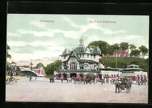 AK Hamburg-St. Pauli, St. Pauli-Fährhaus