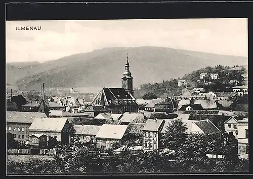 AK Ilmenau, Gesamtansicht mit der Kirche