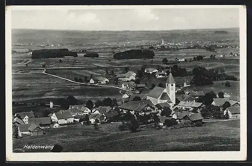 AK Haldenwang, Totale mit der Kirche