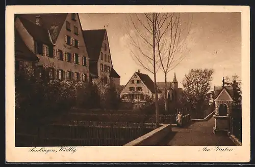 AK Riedlingen, Partie am Graben