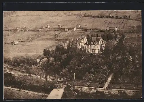 AK Wildbad, Blick auf das Erholungsheim