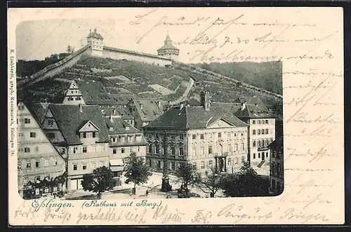 AK Esslingen, Rathaus und Burg