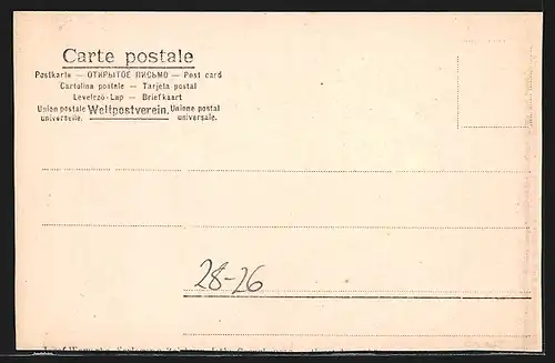 Künstler-AK Bingen, Heinrich IV. auf Burg Klopp, Burgen und Sagen