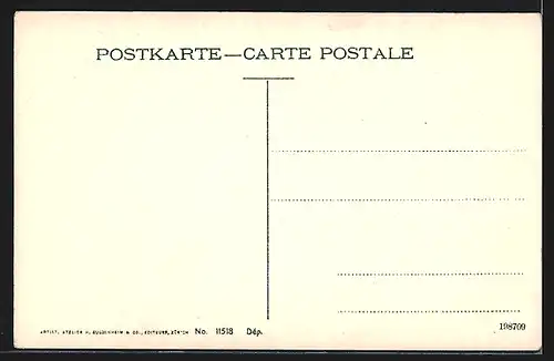 AK Buchs, Totalansicht, Fahne