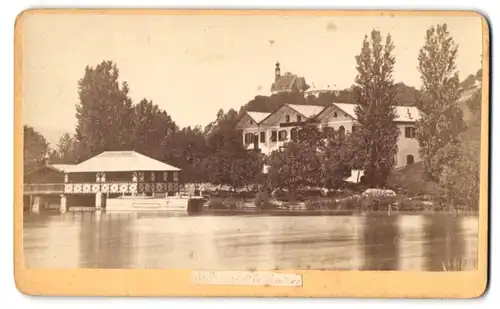 Fotografie Fz. Kohaut, Mondsee, Ansicht Mondsee, Blick auf das Königsbad