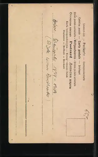 AK Schauspieler Adolf von Sonnenthal in Tochter des Fabrizius