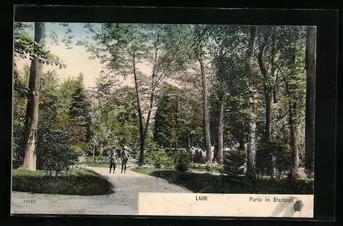 AK Lahr, Partie im Stadtpark