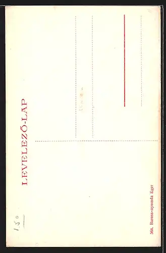 AK Szemerei menyecske, ungarische Tracht