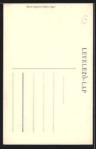 AK Markazi népviselet, ungarische Tracht