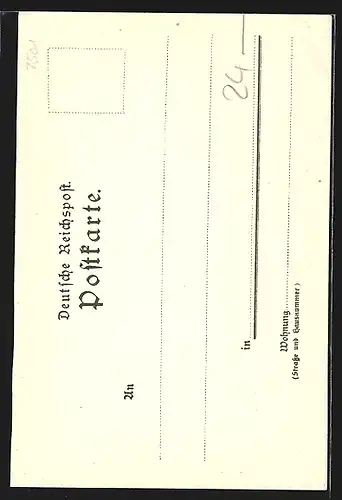 Künstler-AK K. Mutter: Frauenalb, Ortspartie