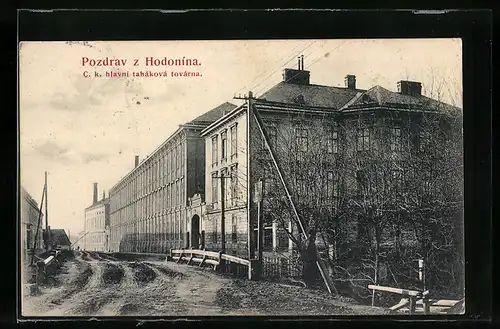 AK Hodonin, C. k. hlavni tabáková továrna
