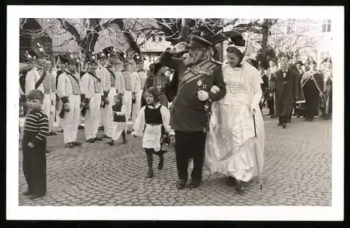 AK Prinzenpaar zu Fasching