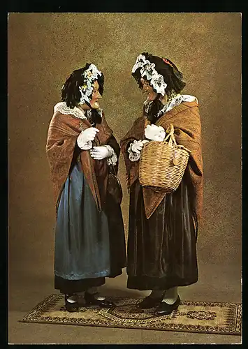 AK Villingen im Schwarzwald, Fasnet, Morbili