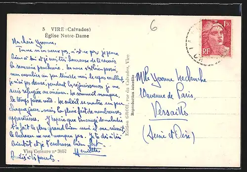 AK Vire, Eglise Notre-Dame