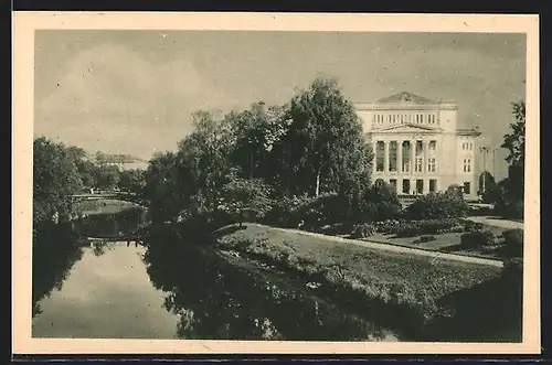 AK Riga, Opernhaus und Kanal