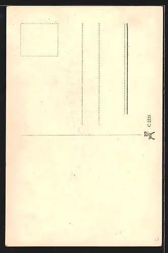 AK Schauspielerin Charlotte Dalys mit Kopfbedeckung, mit original Autograph