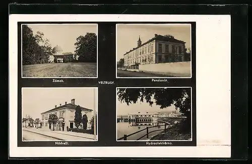 AK Veltrusy, Zamek, Pensionat, Hydroelektrarna
