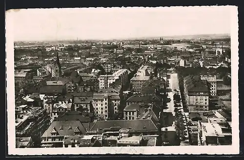 AK Mor. Ostrava, Celkový pohled, Teilansicht der Stadt