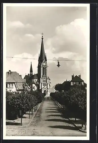 AK Wigstadtl, Neue Kirchenstrasse