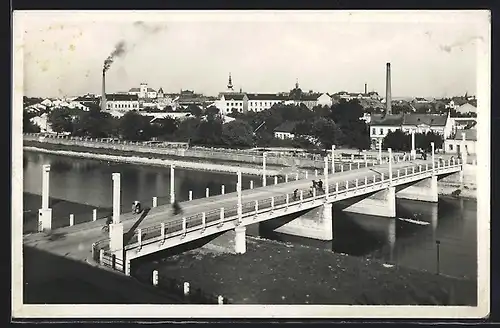 AK Prerov, Panorama s mostem legií