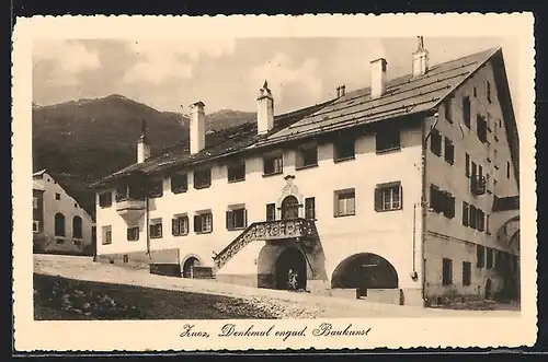 AK Zuoz, ein Denkmal engadiner Baukunst