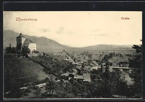 AK Grabs, Ortsansicht mit Werdenberg