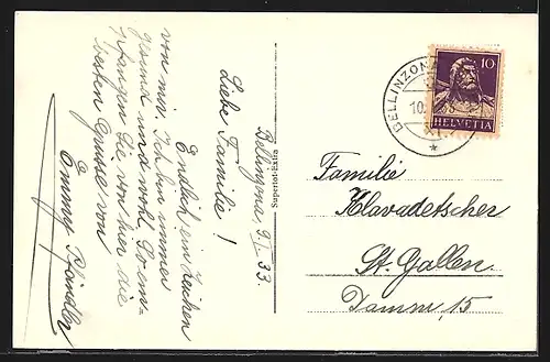 AK Bellinzona, Panorama generale