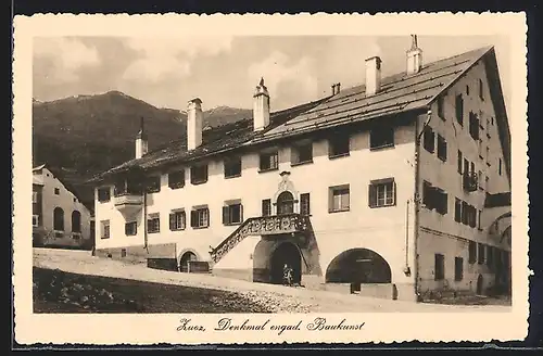 AK Zuoz, ein Denkmal engadiner Baukunst