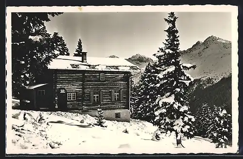 AK Davos, Ski & Ferienhaus Calvadeleralp, Blick auf Hoch Ducan & Leidbachhorn