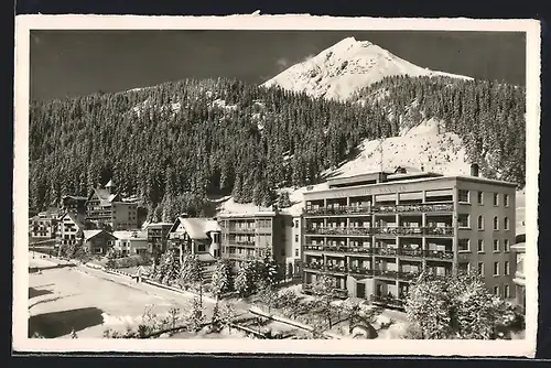 AK Davos-Platz, Am Sanatorium Sanitas