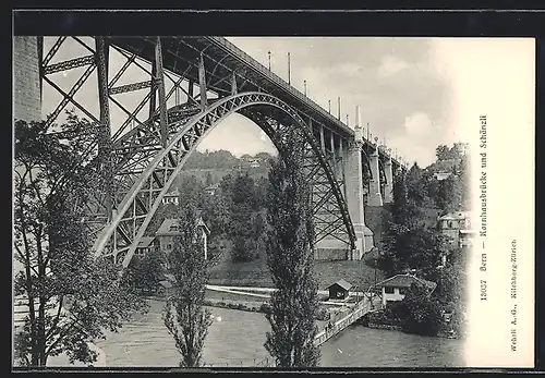 AK Bern, Kornhausbrücke und Schänzli