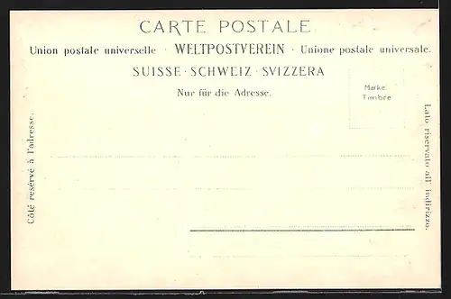 AK Bern, Ortspartie an der Nydeckbrücke