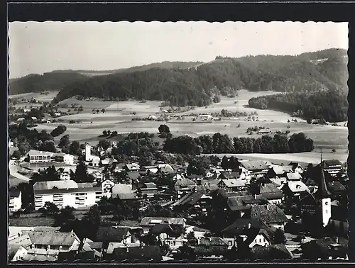 AK Oberdiessbach, Teilansicht mit Bergen