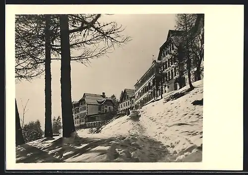 AK Wallenstadtberg, Sanatorium Wallenstadtberg