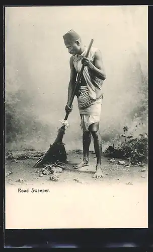 AK Road Sweeper, ein Strassenfeger bei der Arbeit