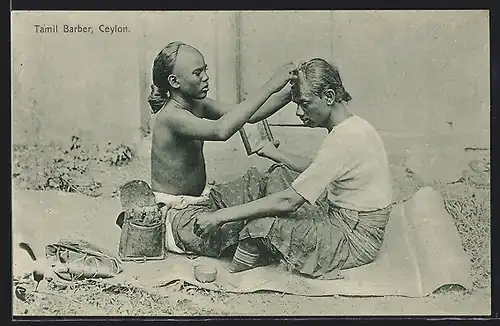 AK Ceylon, Tamil Barber