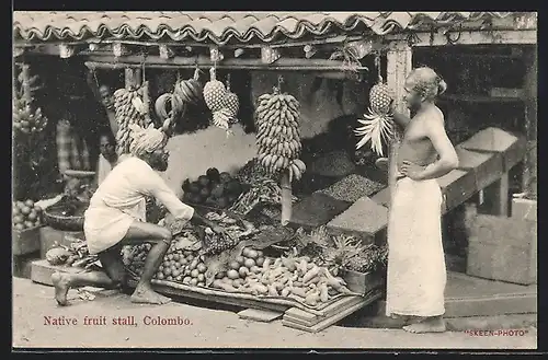 AK Colombo, Native Fruit Stall, Obst- und Gemüsehändler