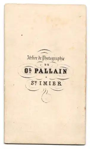 Fotografie O. Pallain, St. Imier, Portrait Abraham Lincoln, 16. Präsident der Vereinigten Staaten (USA)