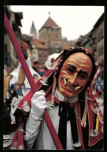 AK Rottweil am Neckar, Narrensprung, Federehannes